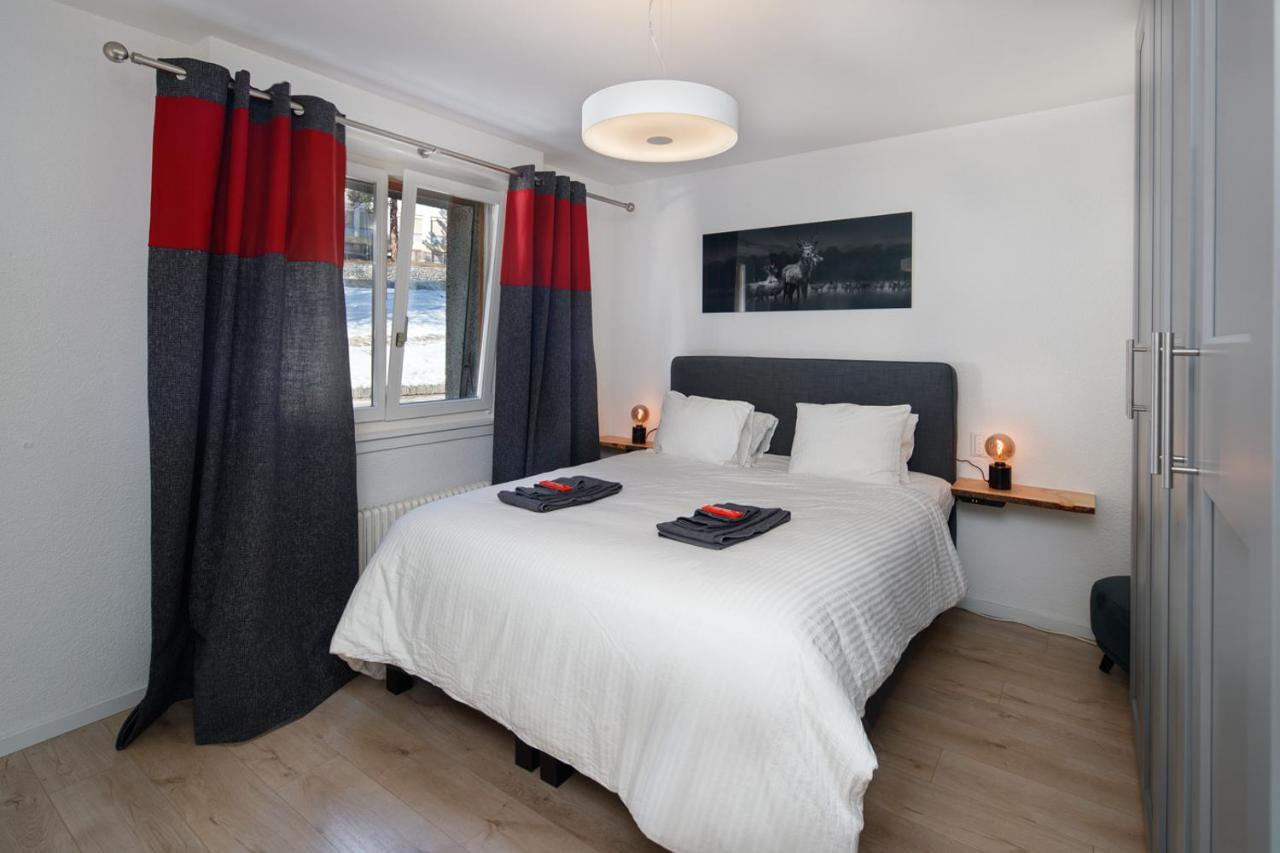 Magnifique Appartement Proche Du Centre Et Du Ski Crans-Montana Exterior photo